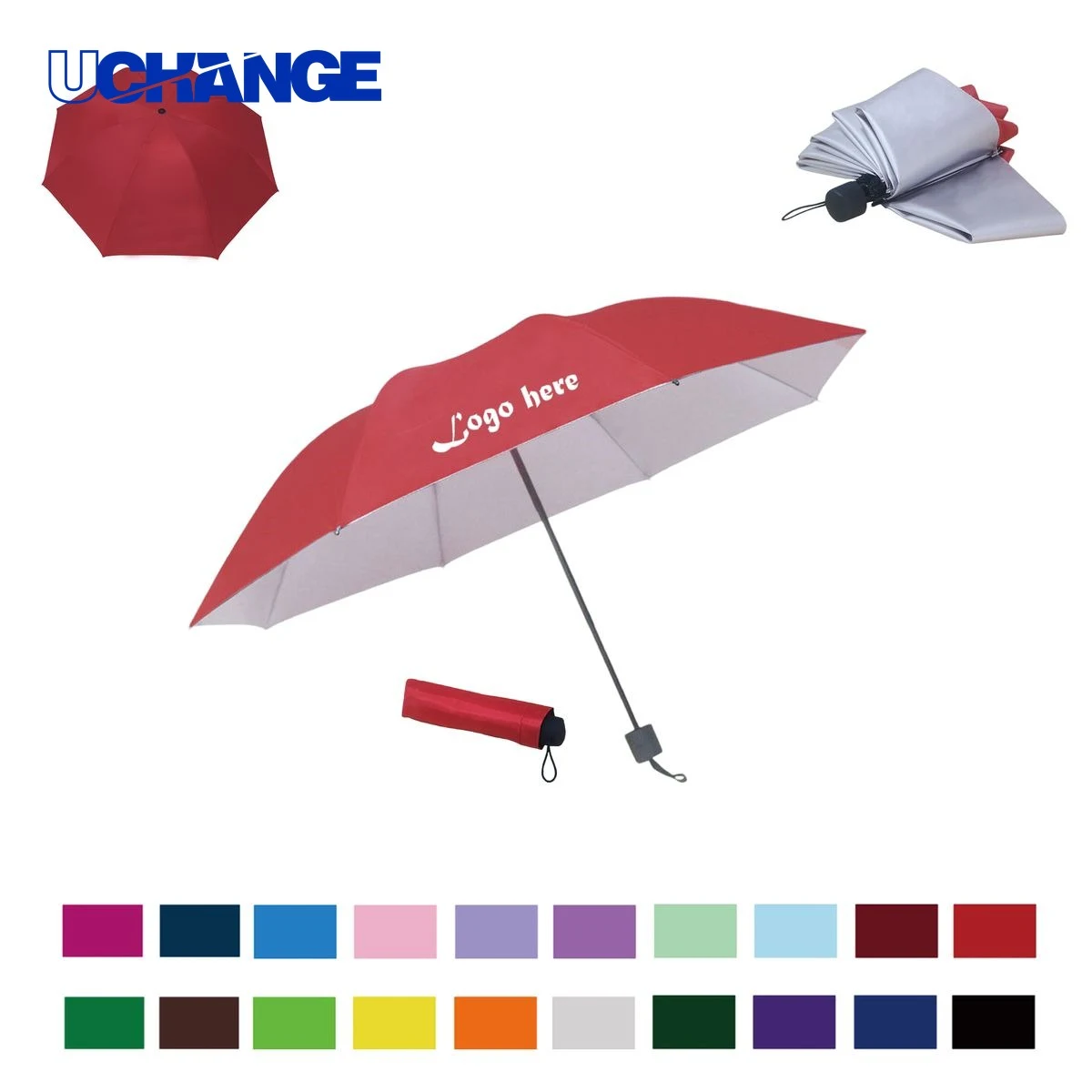Impact-Fabric Folding Umbrella 1