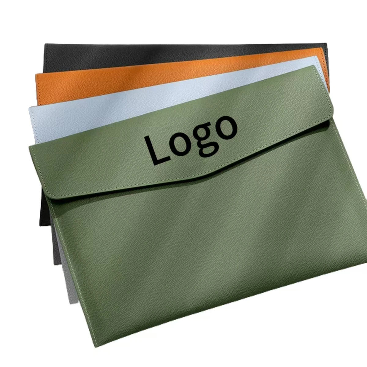 Custom Logo Lychee Grain File Folder 1