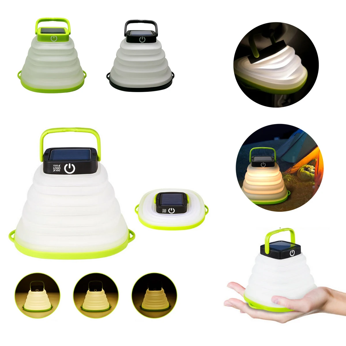 Collapsible Solar LED Lantern 1