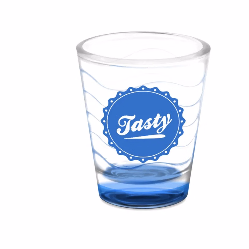 1.5 Oz. Wave Shot Glass
