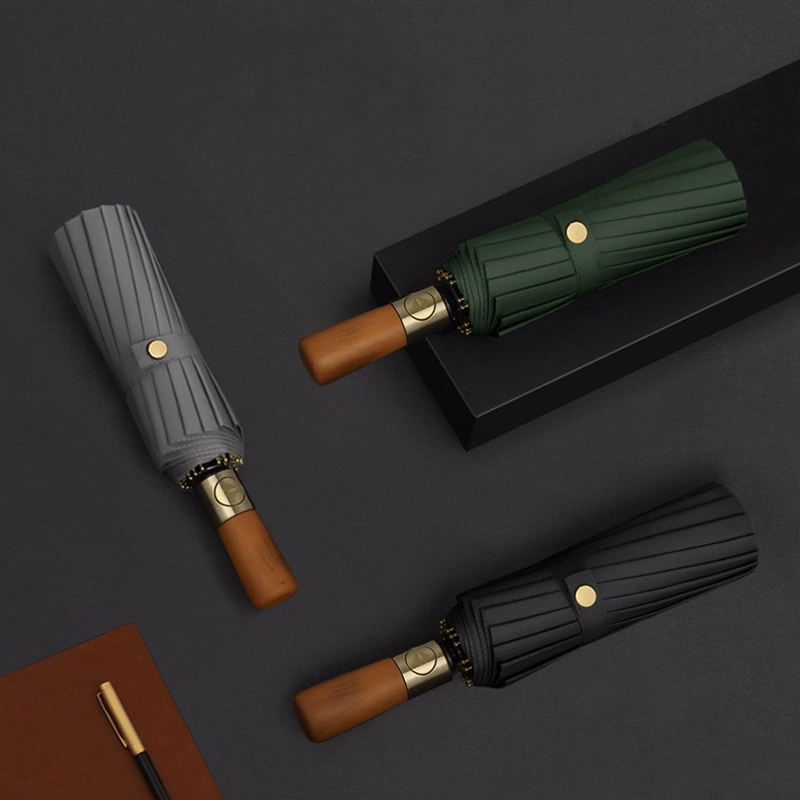 Business Curved Folding Umbrella