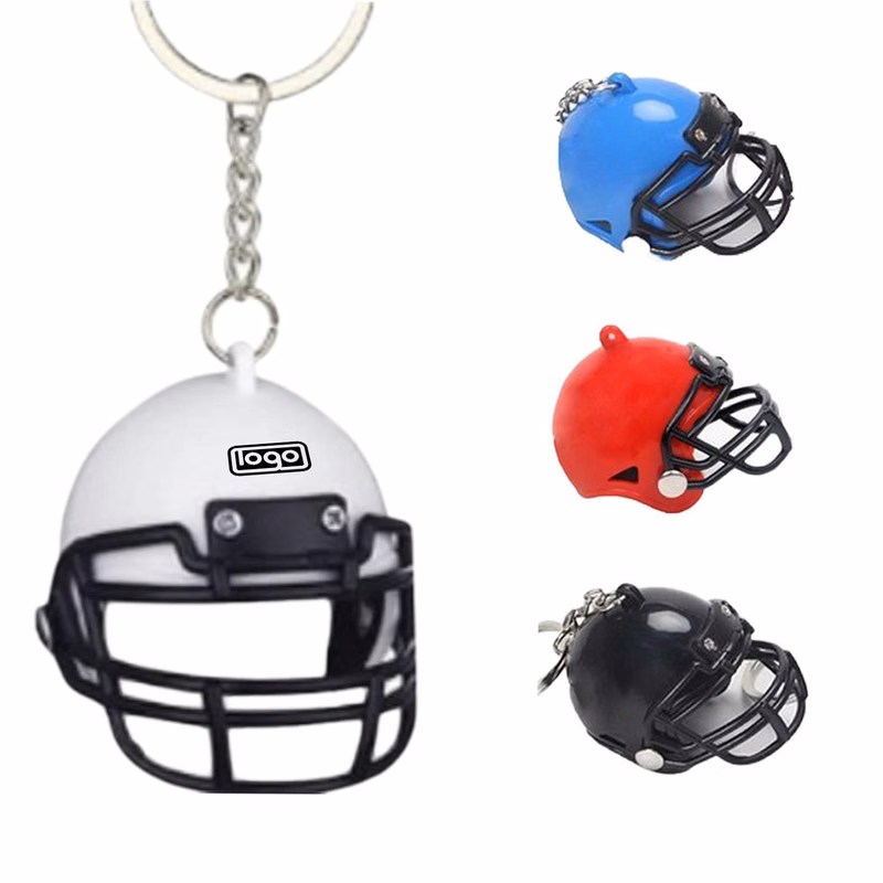 Mini Football Helmet Keychain