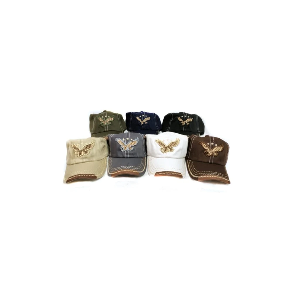 Flying Eagle Baseball Hats - Assorted 1