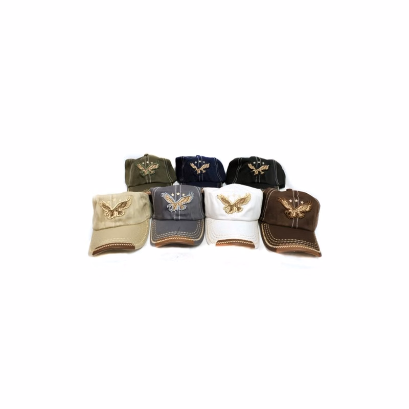 Flying Eagle Baseball Hats - Assorted