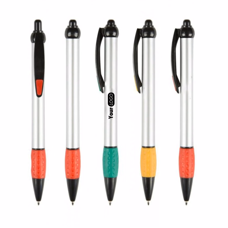 Ballpoint Grip Pen with Dimple on Clip