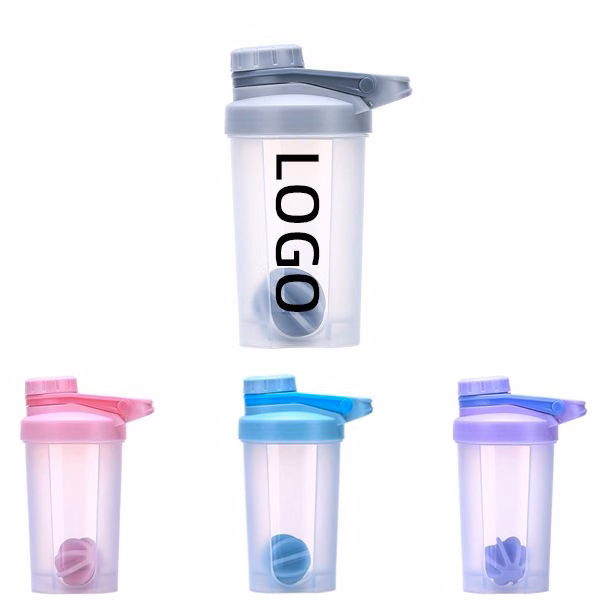 17 oz Plastic Shaker Bottle
