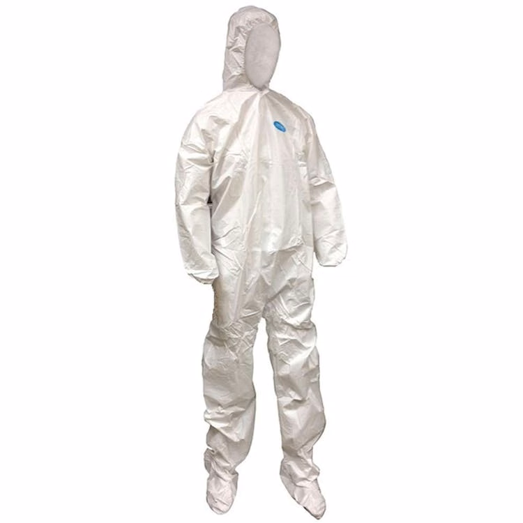 Disposable Coverall with Hood and Boot Coverage SMS Material - 2XL
