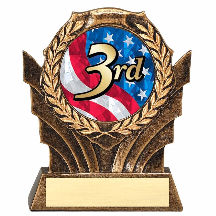 2" Insert Holder 4 1/2" Tall Stand Award
