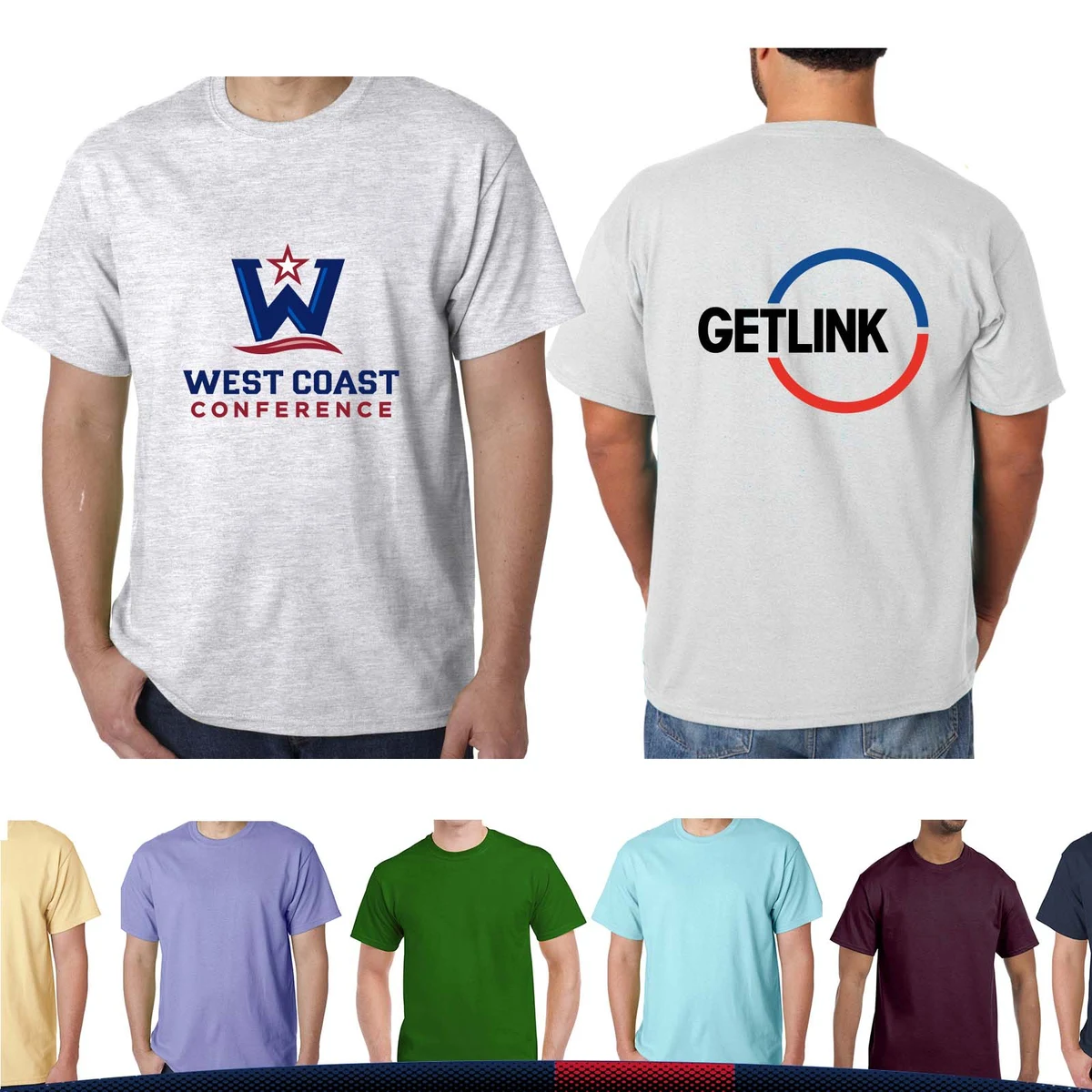 Gildan® Cotton Preshrunk T-Shirts 1