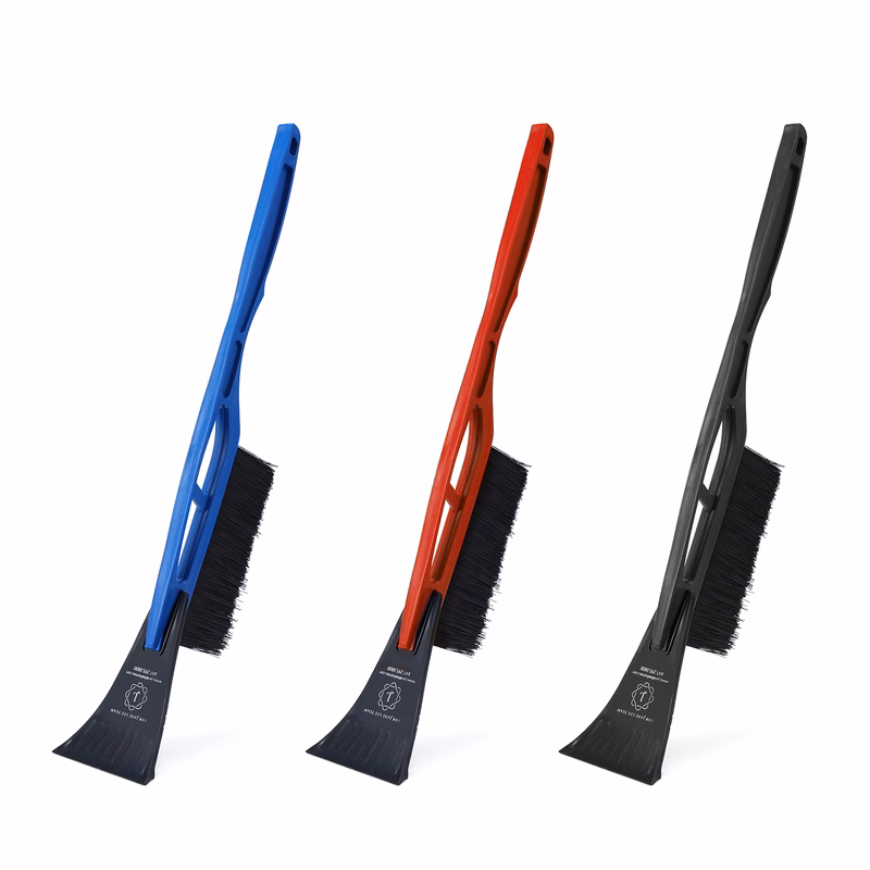 Long Handle Snow Brush with Ice Scraper