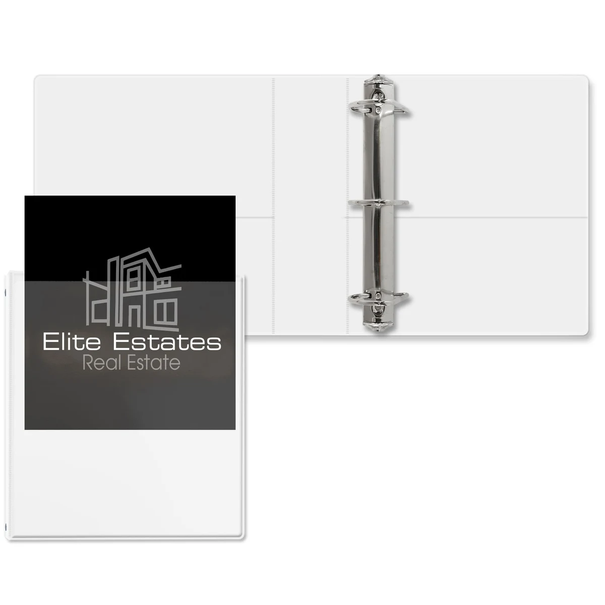 2 1/2" Overlay Angle D Ring Binder 1