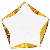 Clear/Gold Luminary Star Acrylic Award