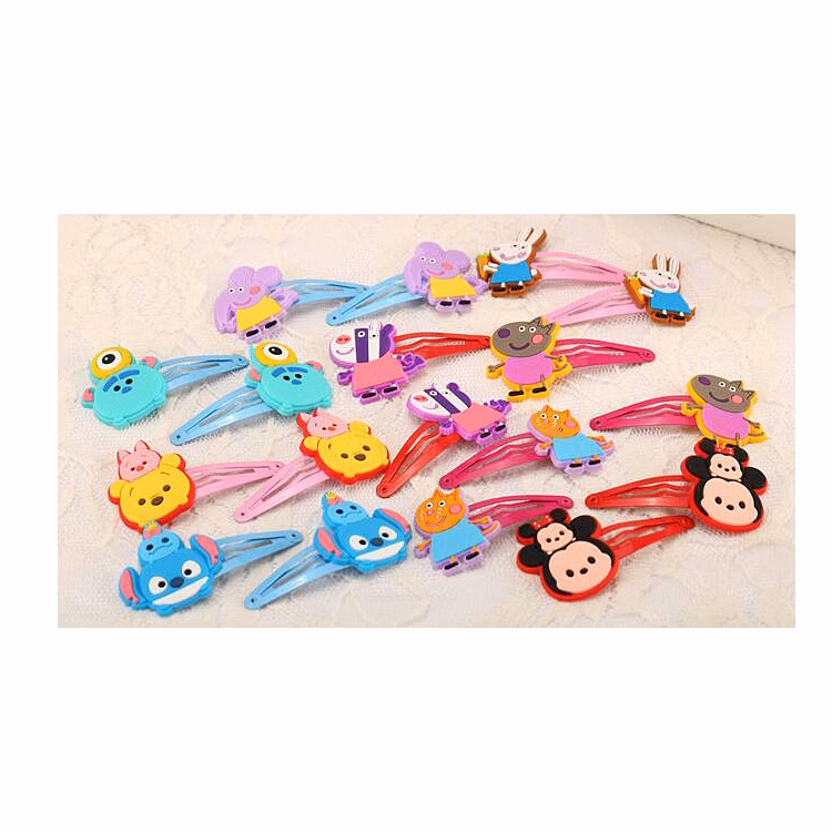 Baby Girls Cartoon Hairpins