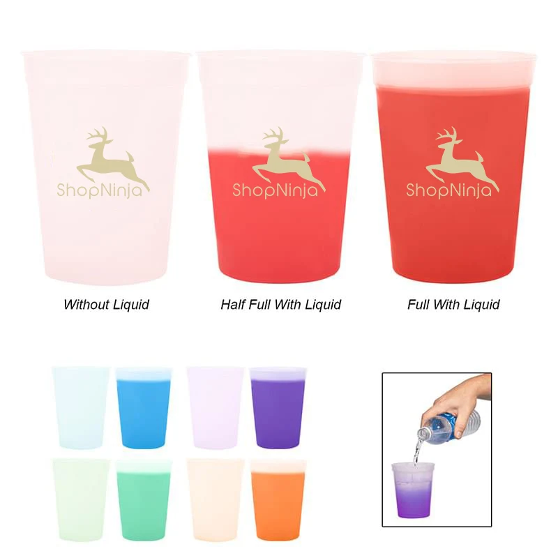 12 Oz. Color Changing Stadium Cup 1