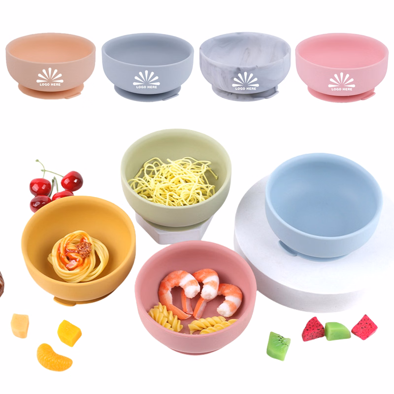Baby Silicone Food Bowl