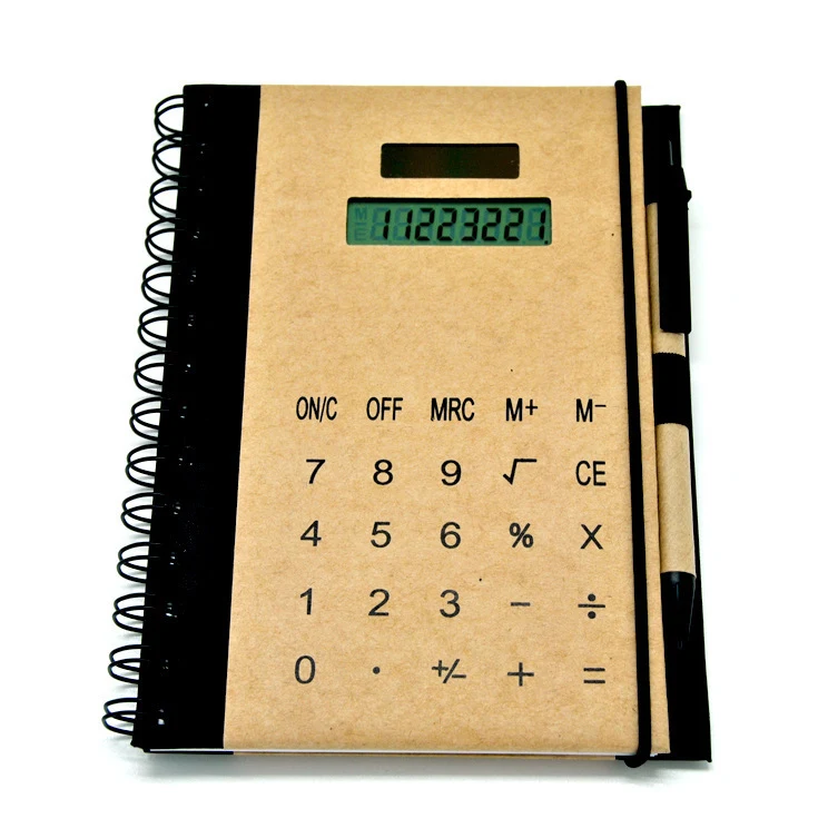 Notebook with Calculator 1