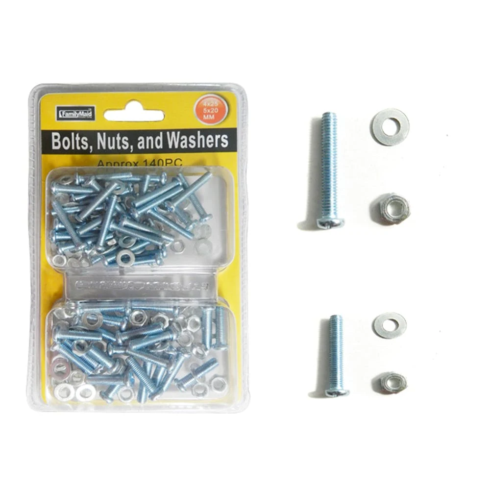 Bolts Nuts & Washer Sets - 140 Pieces 1