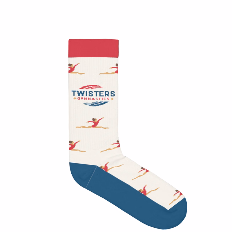 Performance Gymnastics Socks - Stick the Landing in Comfort - American Made