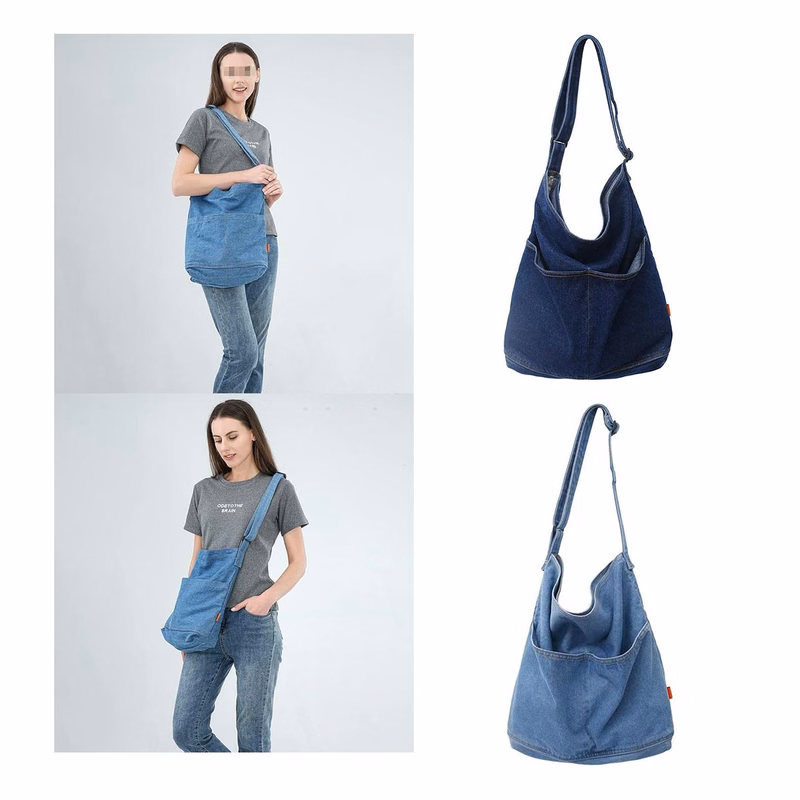 Denim Shoulder Bag