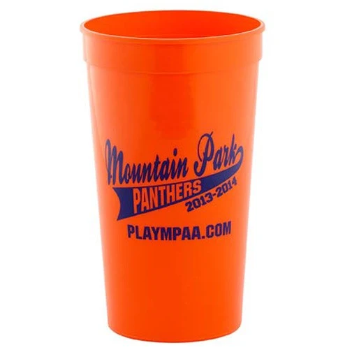32 oz. Plastic Stadium Cup 1