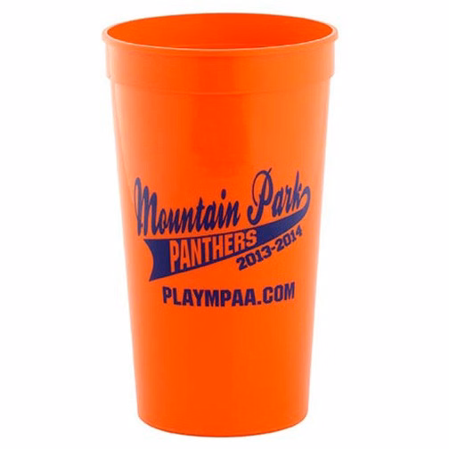 32 oz. Plastic Stadium Cup