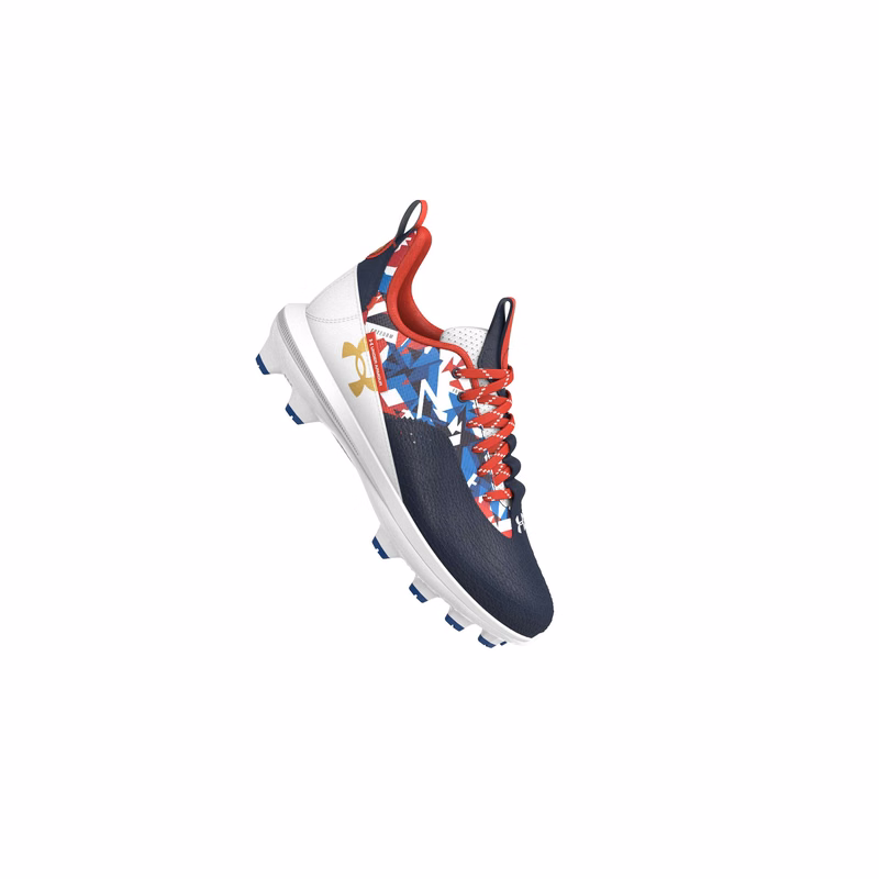 UA Harper 7 Low Jr. TPU LE Boys' Baseball Cleats