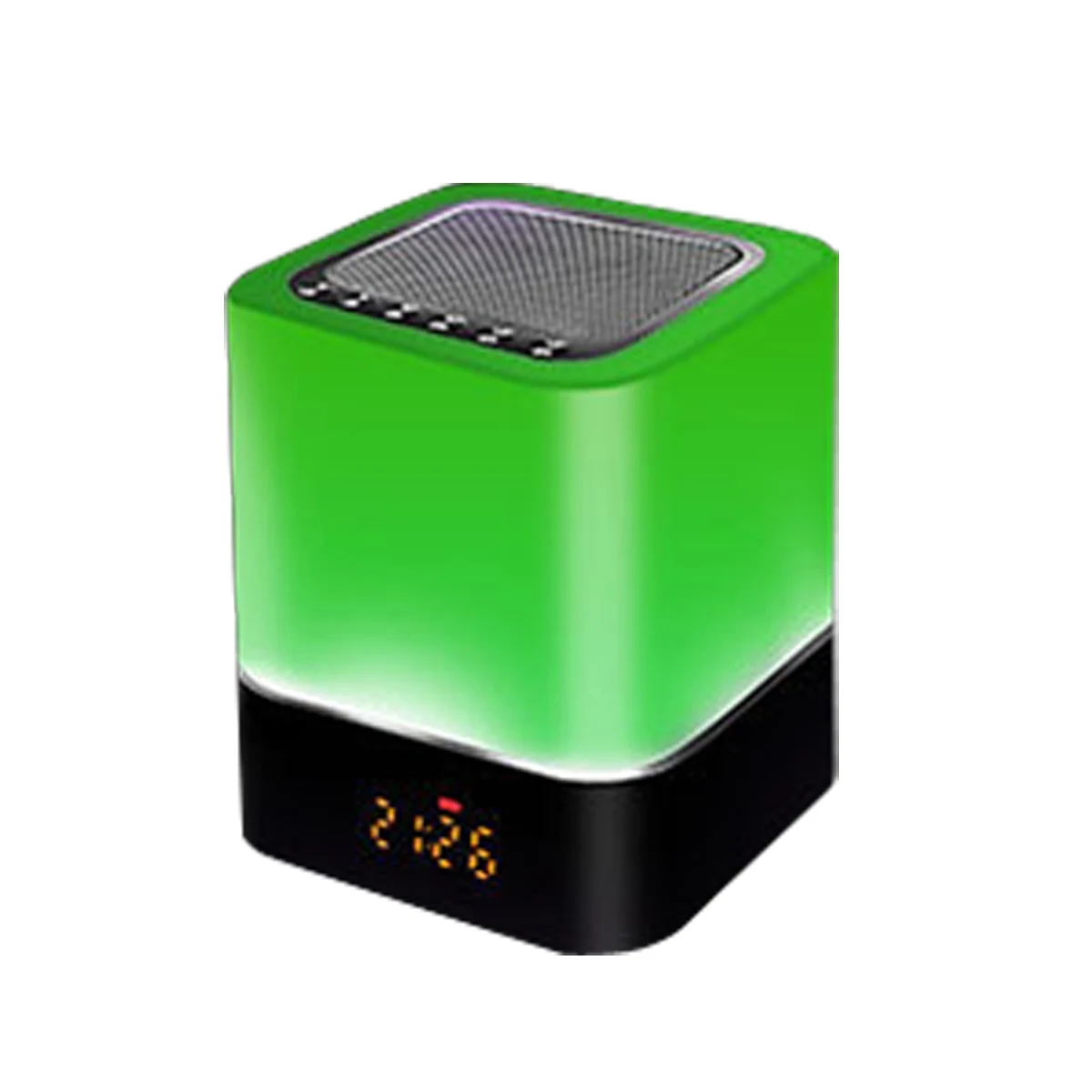 Bluetooth Speaker With Led Lights & Clock 1