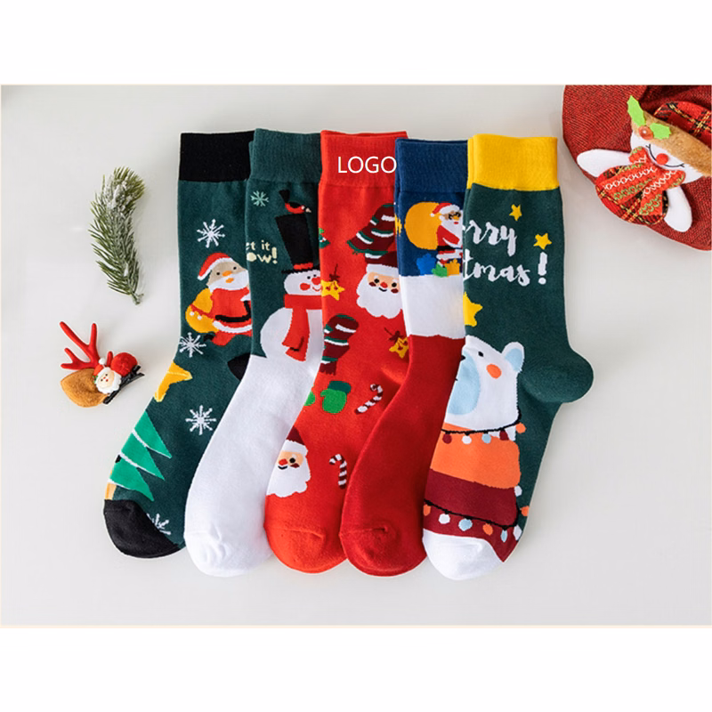 Christmas Cotton Socks