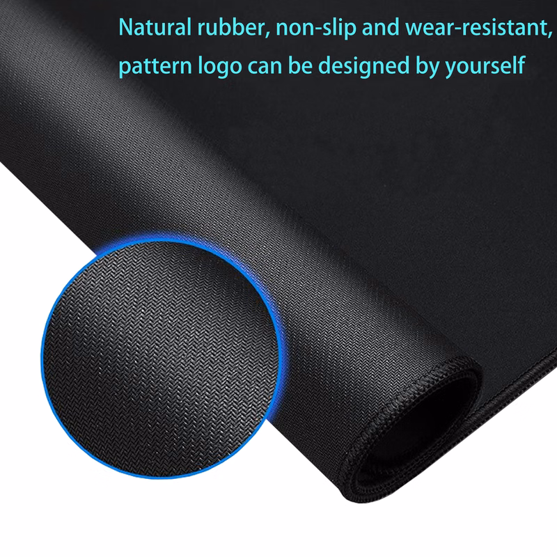 Natural Rubber Office Gaming Mouse Pad