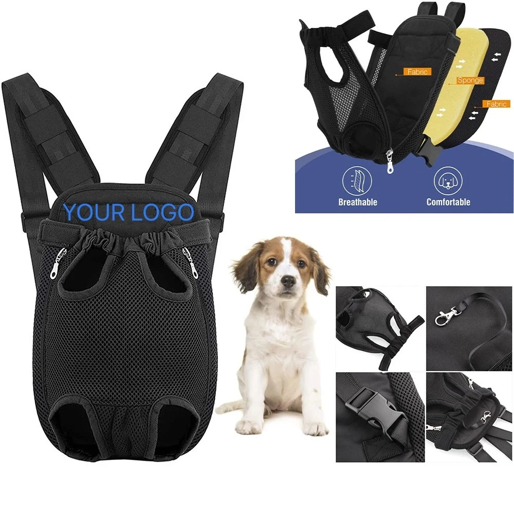 Adjustable Pet Front Carrier Backpack Travel Bag 1