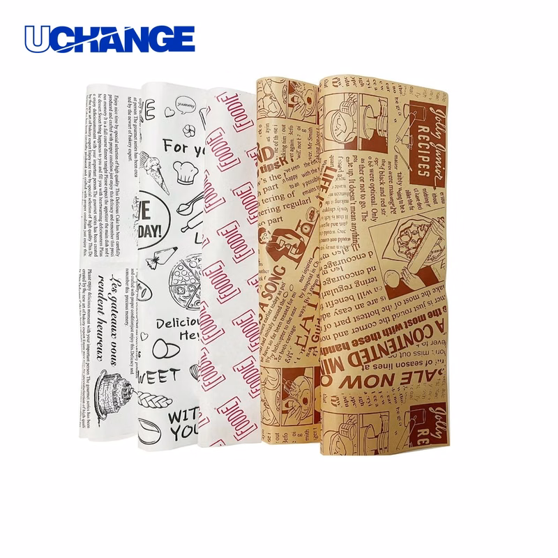 Custom Greaseproof Food Wrapping Paper