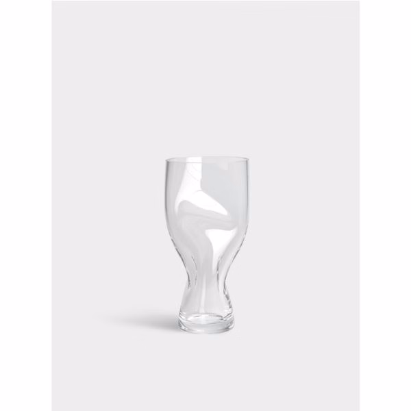 SQUEEZE VASE CLEAR SMALL