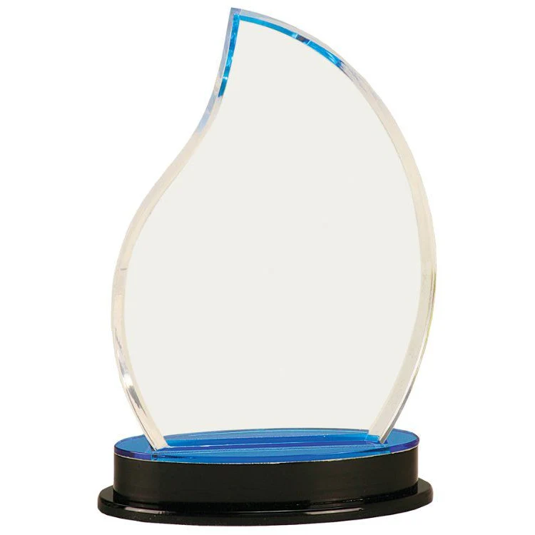 8.25" Blue Flame Impress Acrylic Award 1