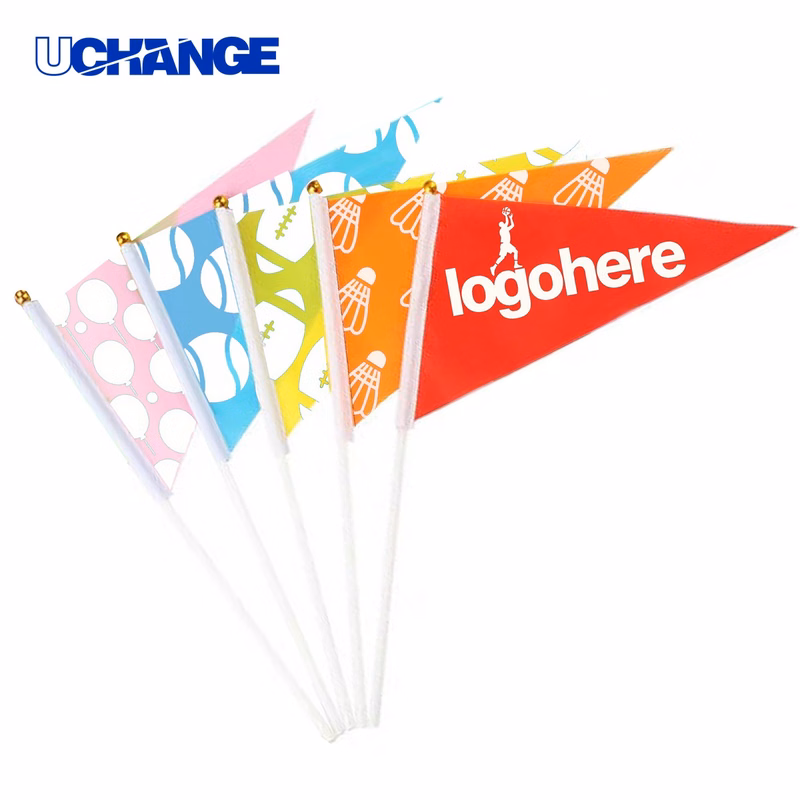 Rally Triangle Hand Flag for Sporting Events