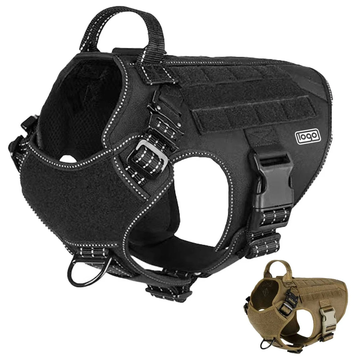 Explosion Proof Charging Tactical Dog Vest 1