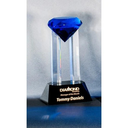 Contemporary Vistas Crystal Elizabeth Diamond, Blue Award 1