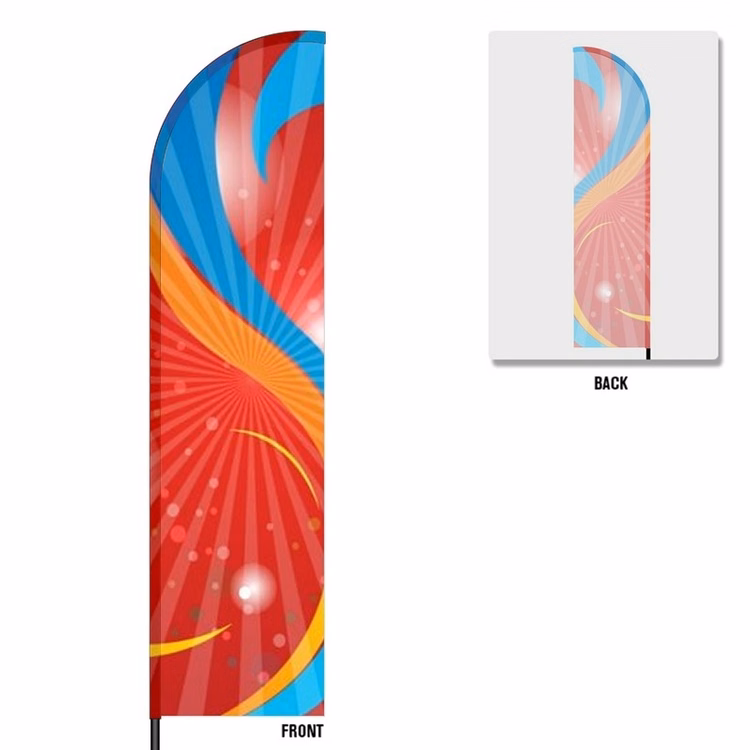 Flex Banner™ Flag Only, Single-Sided 21.5' Advetising Feather Flag banner flag