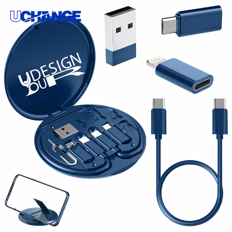 Universal Charging Cable Kit with Storage Case