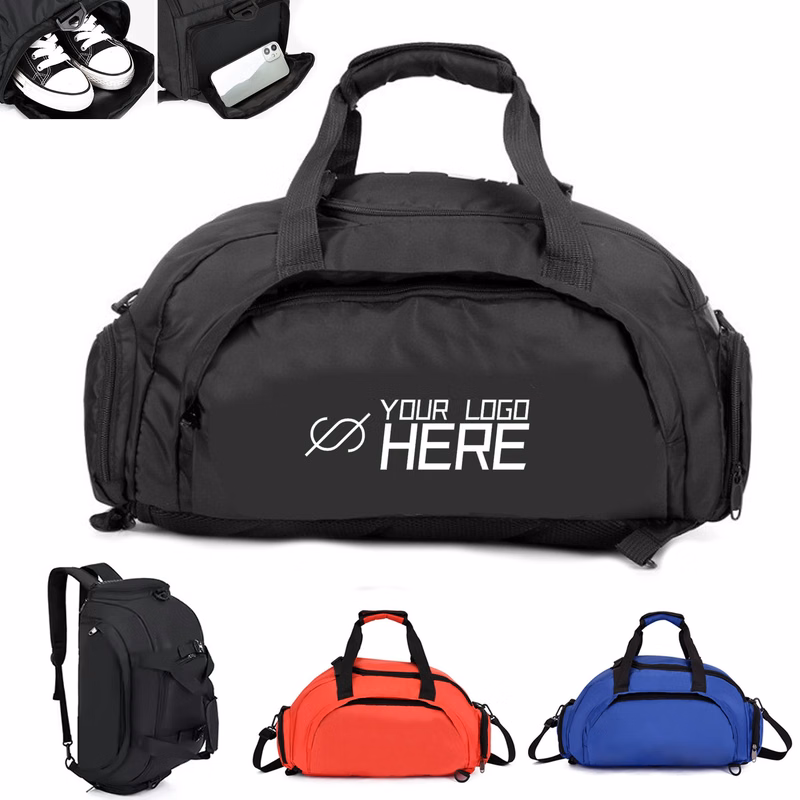 Travel Duffel Bag With Shoe Compartment
