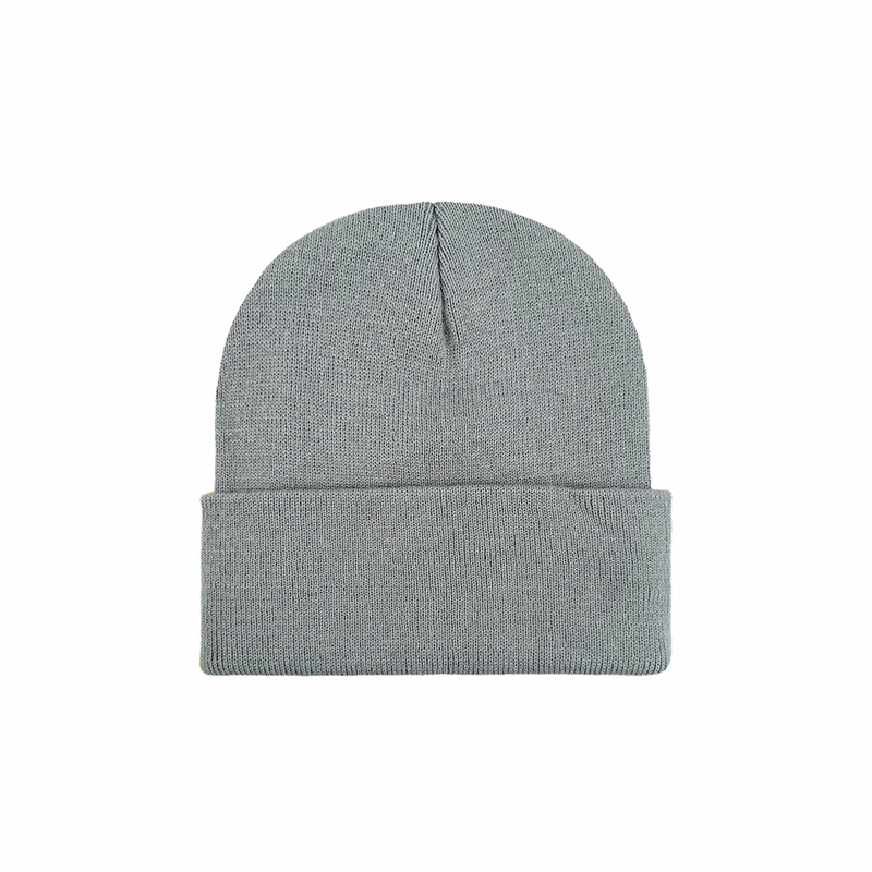 Acrylic Cuffed Beanie Hat For Cold Weather