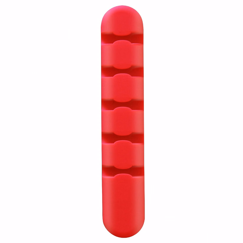 5-Hole Silicone Cable Clip