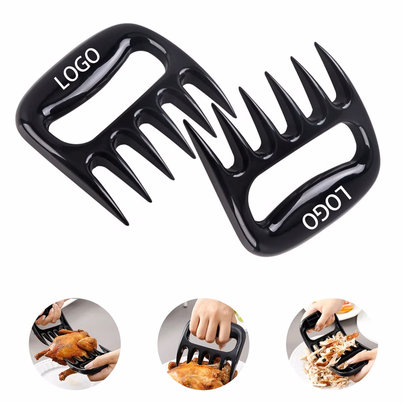 MOQ 50 2-in-1 Plastic BBQ Meat Shredder Set