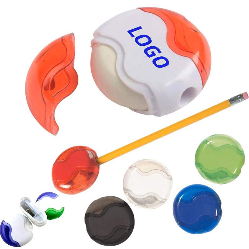 Round Pencil Sharpener & Eraser