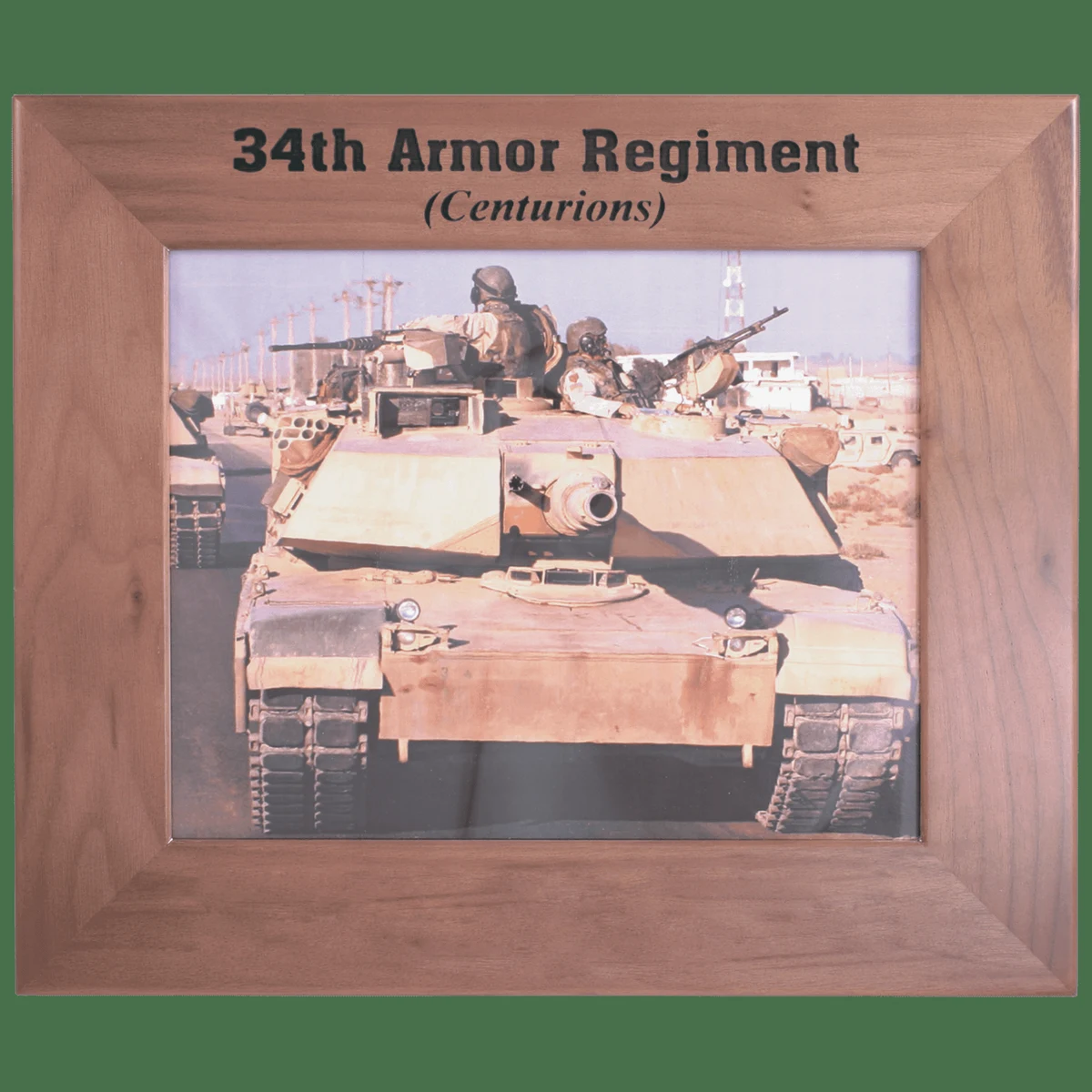 8" x 10" Genuine Walnut Picture Frame 1