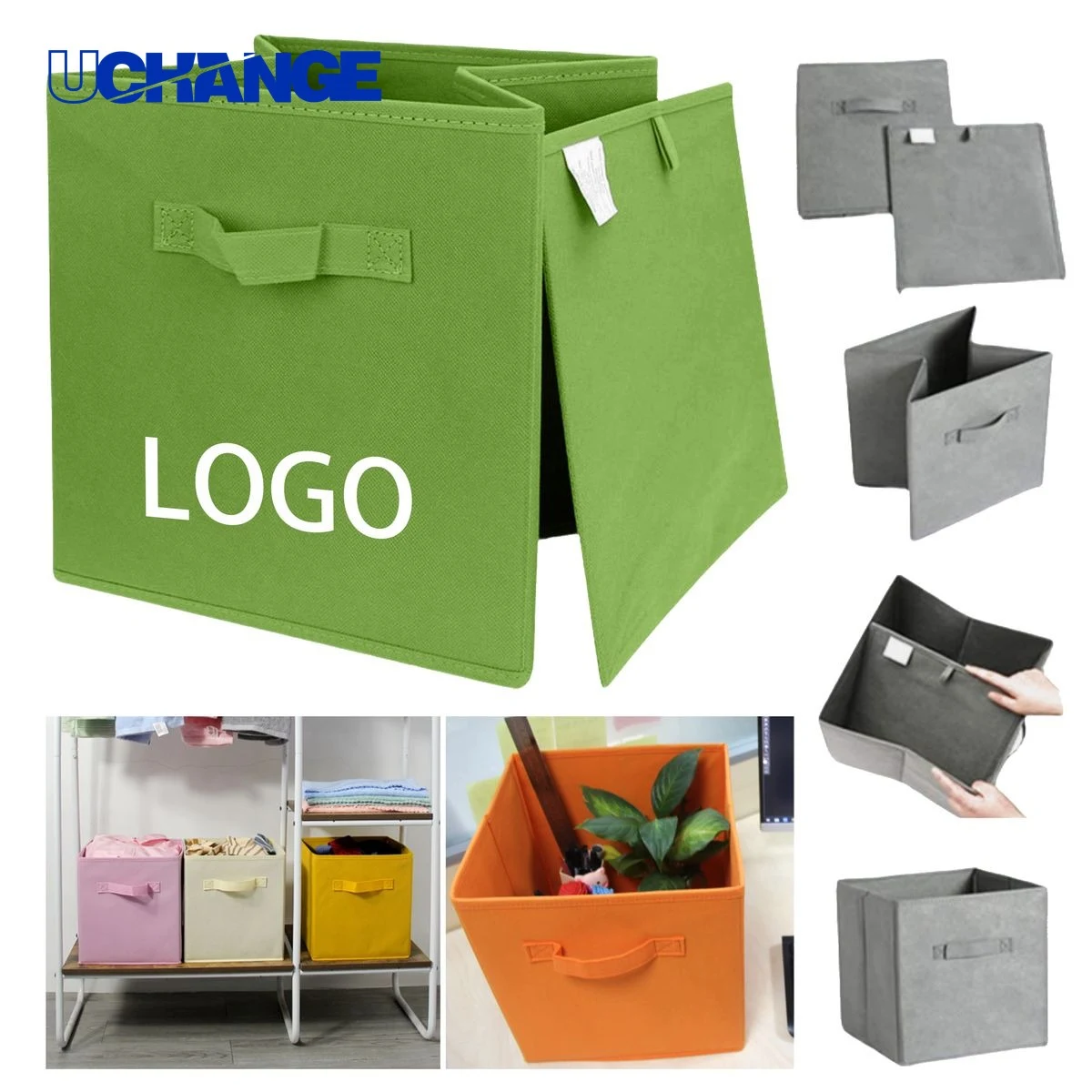 Foldable Fabric Organizer Box 1