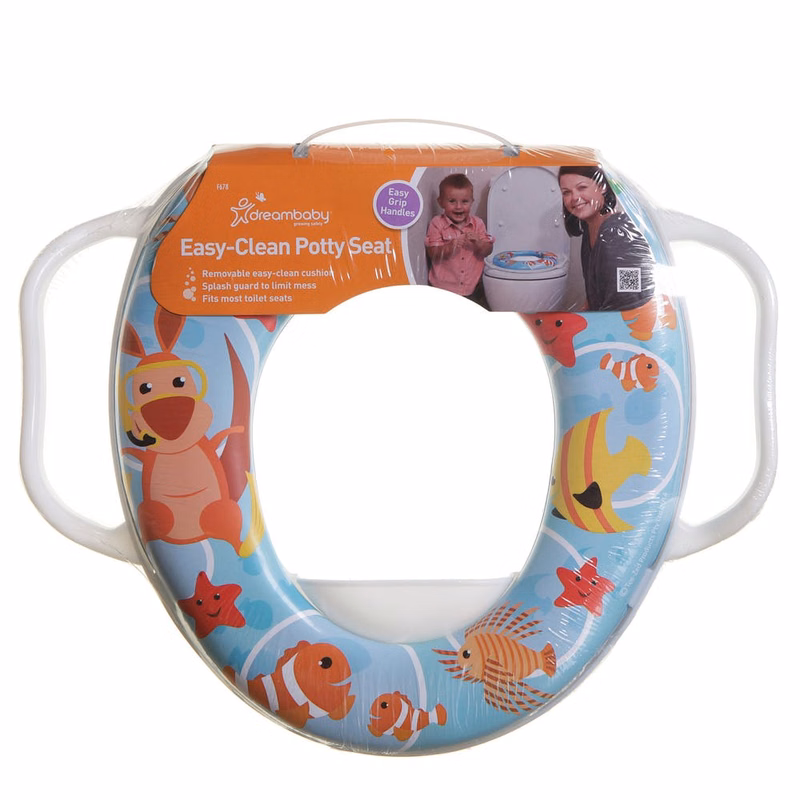 Easy Clean Potty Seats - Transportable Padded Seat
