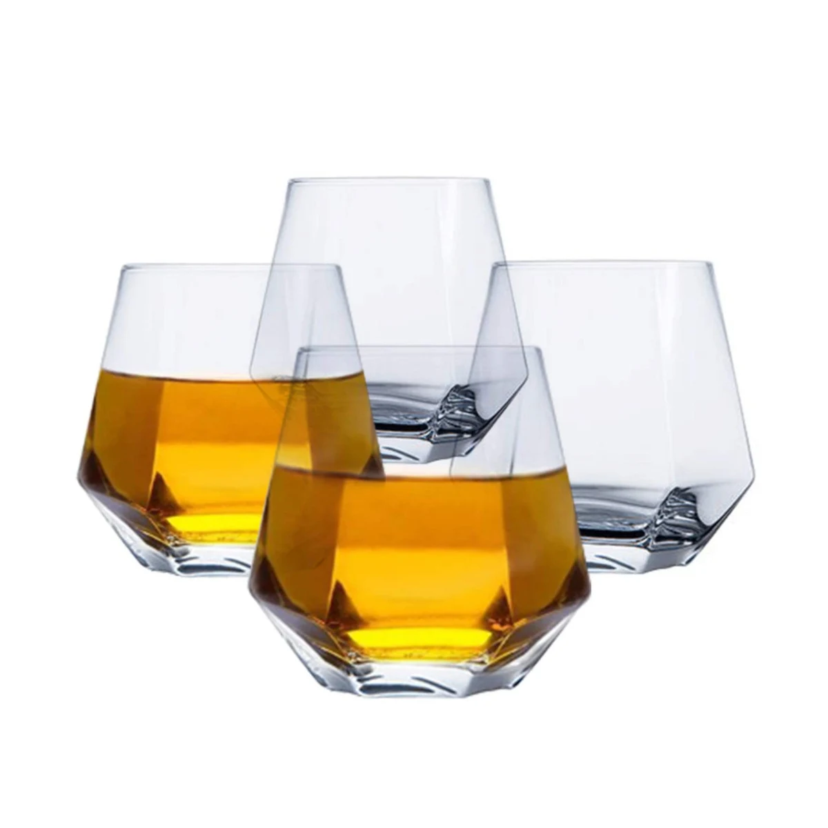 12 Oz.PET Stemless Plastic Wine Glasses Cups 1