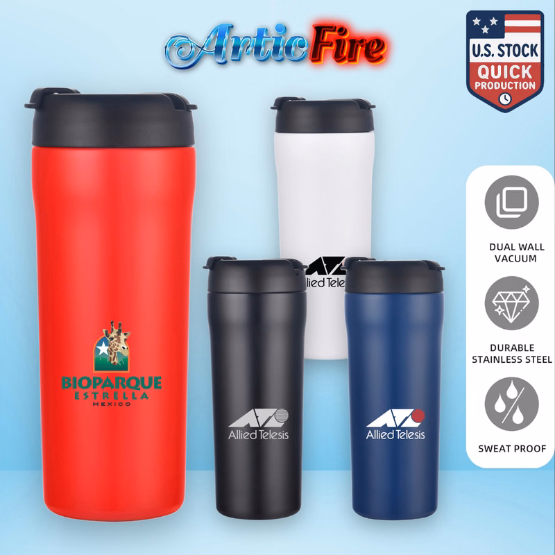 ArticFire 25oz Vacuum Tumbler with Dual-Use Lid