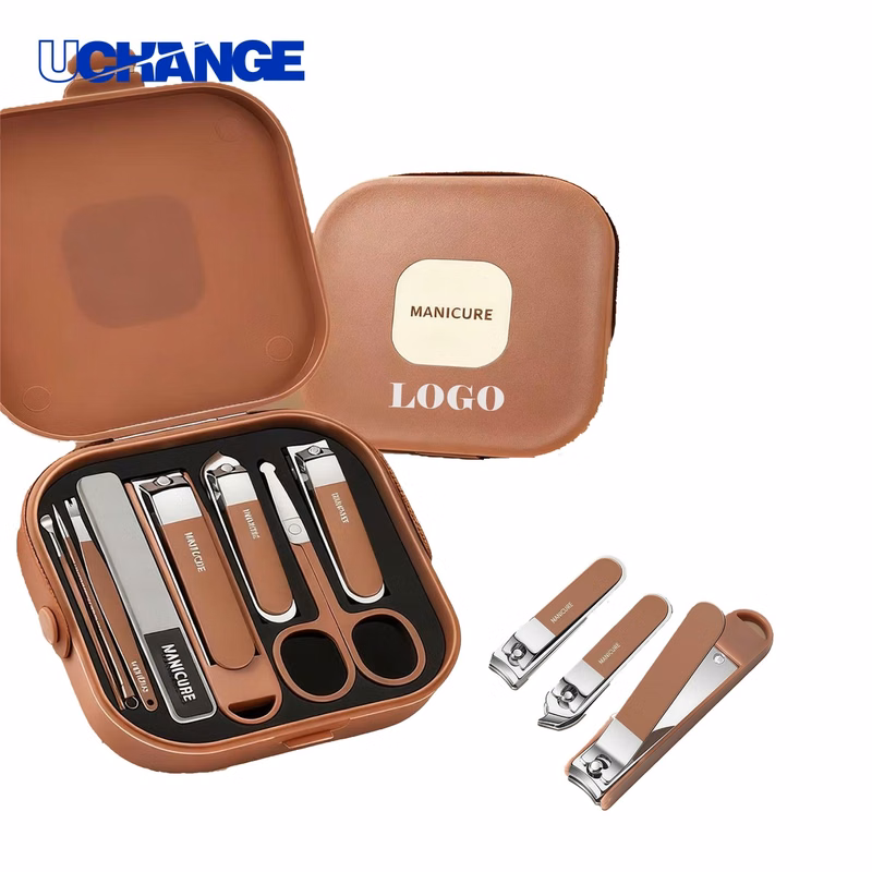 6-Piece Stainless Steel Nail Clipper Set for Manicure