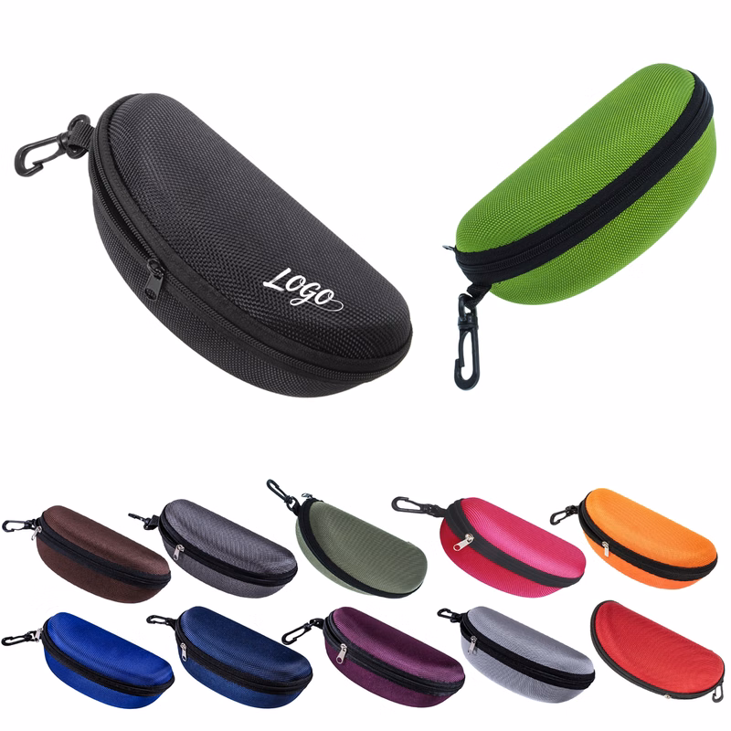 Portable Travel Zipper Eyeglasses Case